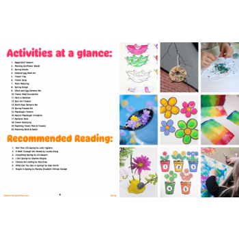 Toddler Unit Lesson Plans - Spring